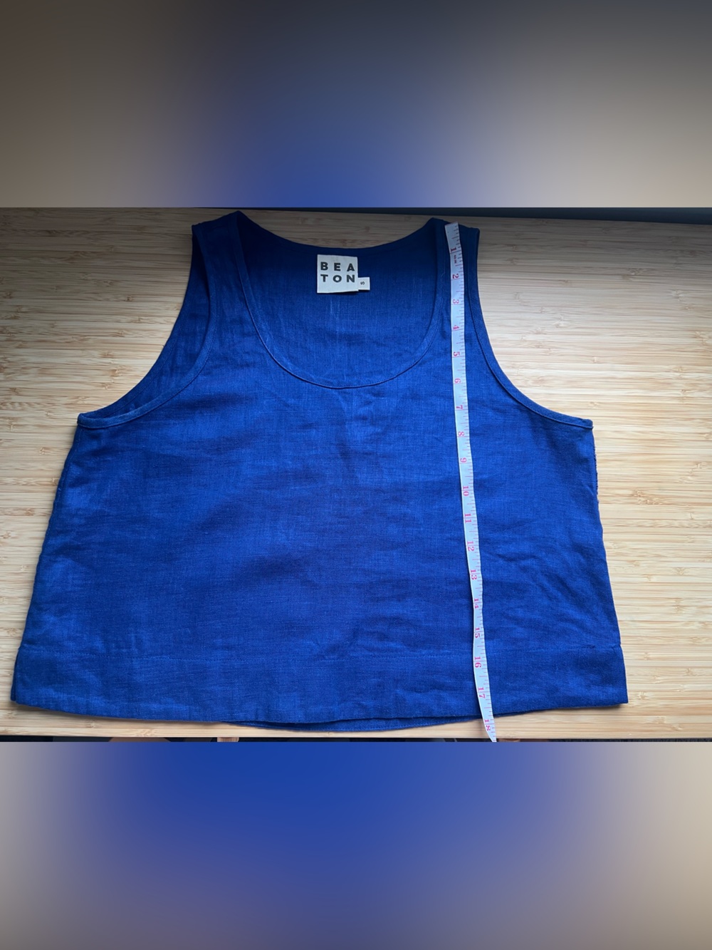 Beaton Linen Tank - Picture 3 of 5